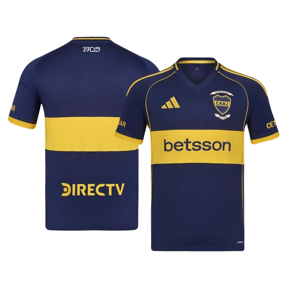 Boca Juniors Soccer Jersey Home Shirt 2025-26